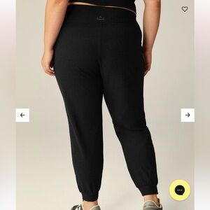 Beyond yoga Spacedye Midi Jogger new black 2X